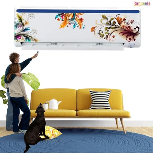 Image of 'Abstract colour splash illustration'' AC Sticker (96 cm x30 cmx 24 cm) (Multicolour 6)