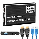 xbox 360 component hd av cable no yellow 【4K@60Hz Game Capture Karte】Game Capture Karte unterstützt HDMI Loop-Out Live-Streaming und USB 3.0 Output, die maximale Eingangsauflösung beträgt 4K@60HZ, die maximale Output-/Aufnahmeauflösung beträgt 1920x1080p@60Hz und entspricht UVC (USB-Videoklasse) und UAC-Standards (USB Audio Class)unterstüzt hdcp2.2.