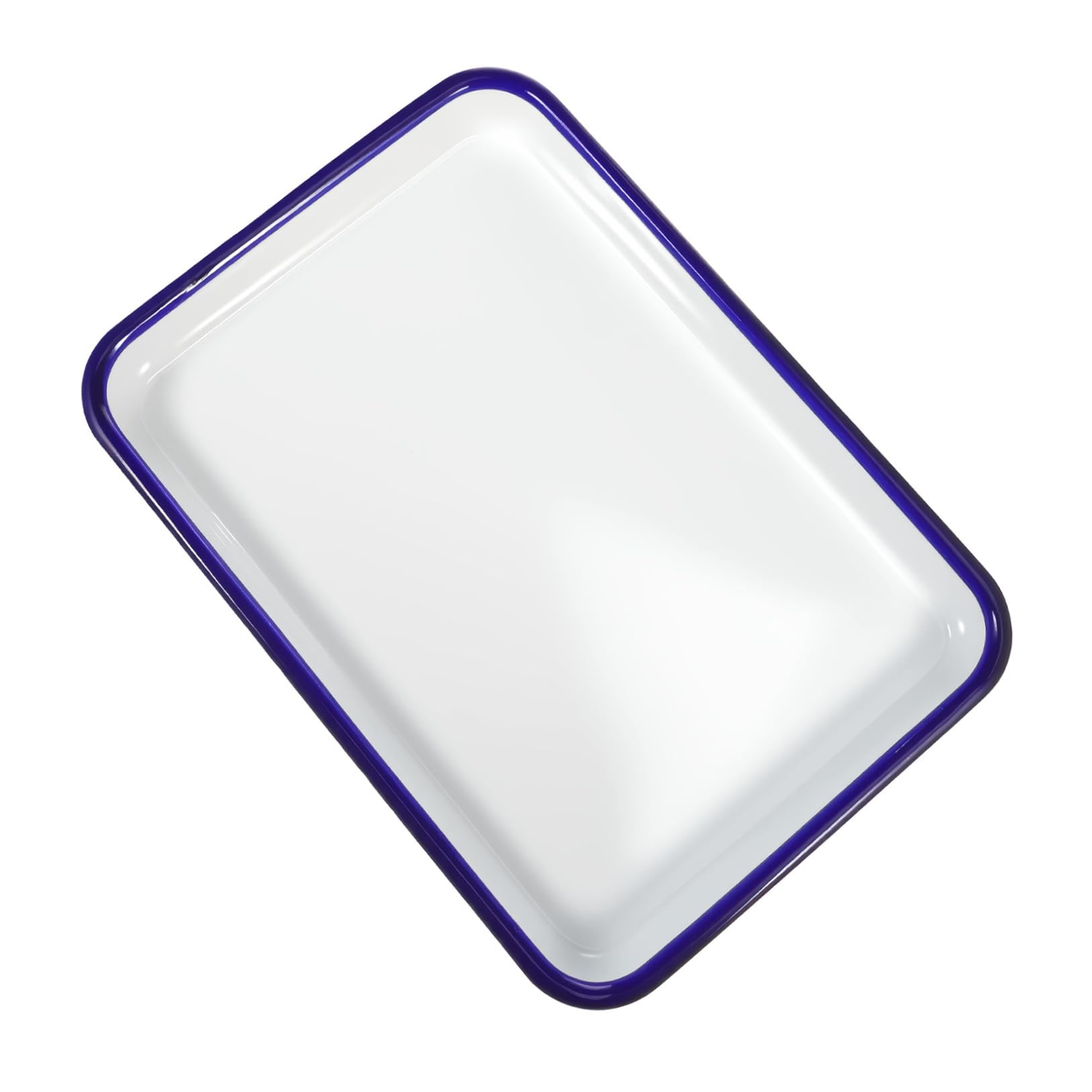 Moule à pâtisserie transfert rapide chaleur KICHOUSE émail blanc lot de 2