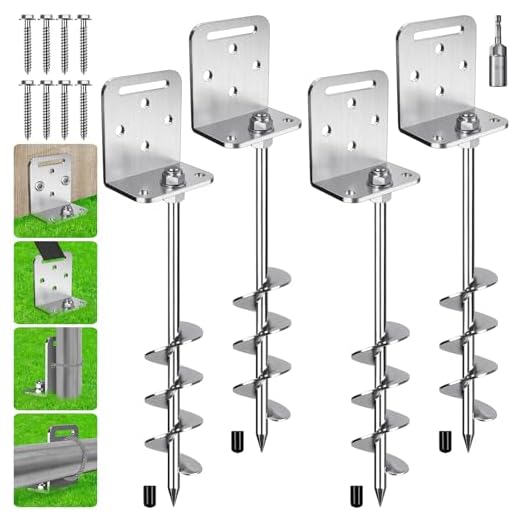 18 Inch Trampoline Ground Anchor Kit