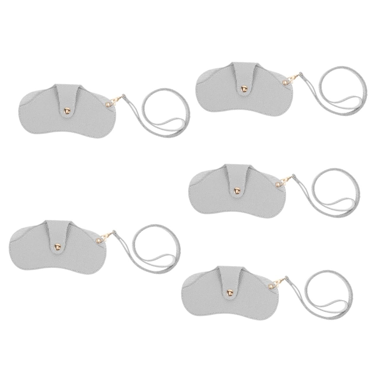 Homoyoyo Custodia Occhiali Portatile Imitazione Organizer per Occhiali Sole e Normali Design Appendibile e Antiscratch per Viaggi