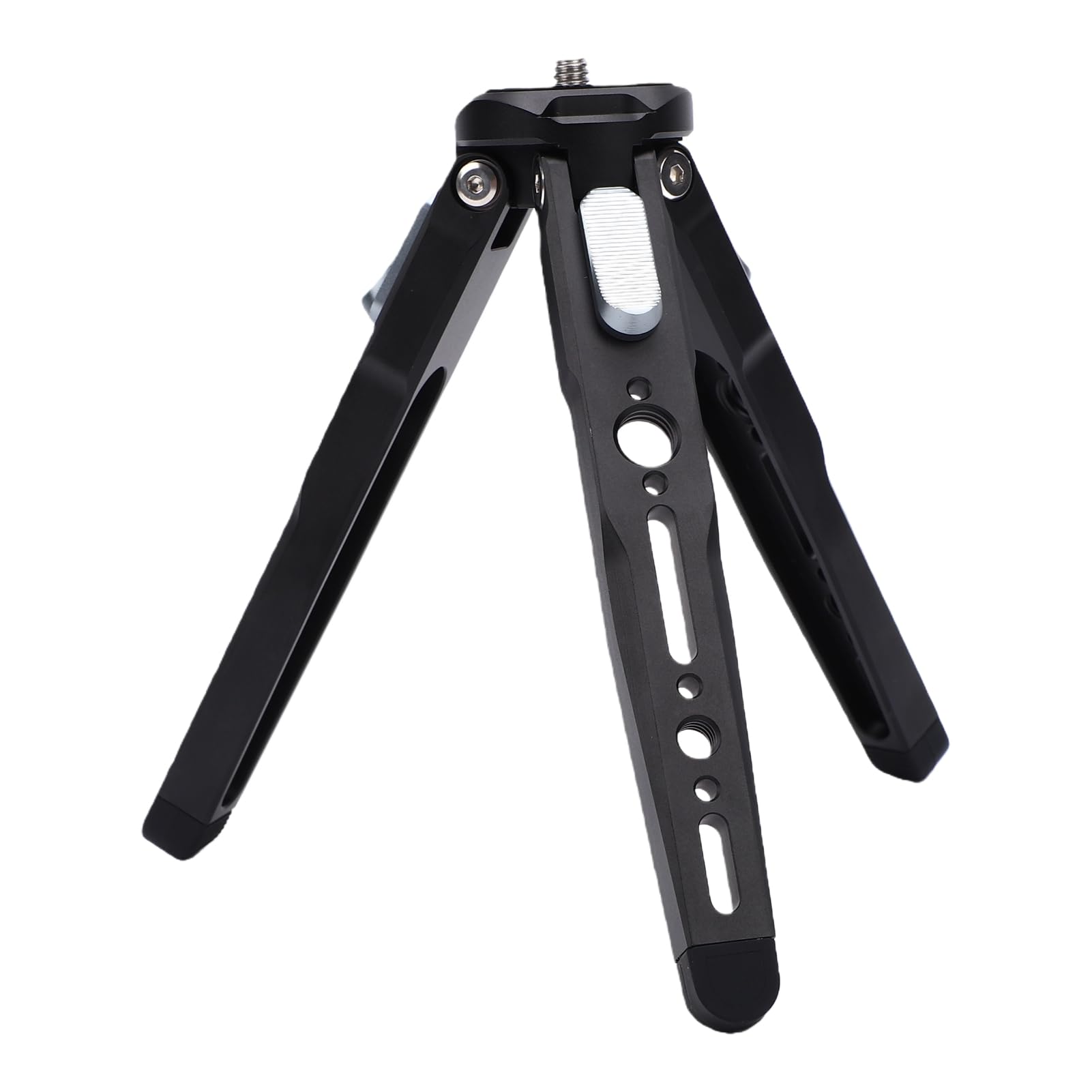 LICAEVEY Treppiede per Fotocamera Supporto Pieghevole Portatile da 3/8 | Treppiede per Telefono, Lega di Alluminio, Adattamento Al Dispositivo Smartphone, Uso Dal Vivo, Riprese, Viaggio
