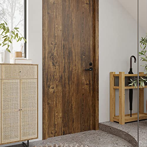 Veelike 15.7''X118'' Thick Rustic Wood Wallpaper Peel And Stick Brown Wood Contact Paper Waterproof Self Adhesive Wood Grain Contact Paper For Kitchen Cabinets Countertops Table Shelf Liners Drawer #TOP5