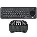 Logitech 920-008822 TV Keyboard Wireless Bluetooth Smart TV Typing and Navigation Bundle with Deco Gear 2.4GHz Wireless Backlit Keyboard Smart Remote with Touchpad Mouse