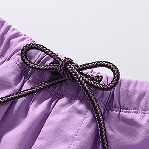 Boys Kids Pull on Elastic Waist Shorts Solid Drwstring Sweatpants Baggy Soft Cotton Youth Short Pants Summer Casual2