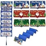 JazRvr 6 Stück Geldgeschenke Verpackung, Weihnachten Geldgeschenk Verpackung, Geldgeschenke Weihnachten, Christmas Cash Gift Envelope, Scheck Geschenk für Kollegen