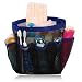 miQQi Living Large Pockets Shower Caddy for Bathroom Accessories & Mirror - Standard Packaging - Blue