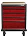Gladiator GAGD275DDR Premier Modular Steel Cabinet, Red Tread
