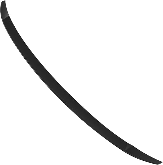 ITrims 2020 2021 for Hyundai Elantra Accessories Rear Spoiler Strip Panel Cover Trim Trunk Spoiler Lip Kit Car Exterior Accessories Decoration 1PC ABS (Black-Rear Spoiler Strip Panel Cover)