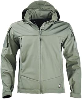 MQMYJSP Men's Soft Shell Military Jacket:Tactical,Windproof,Ideal for Hiking and Hunting
