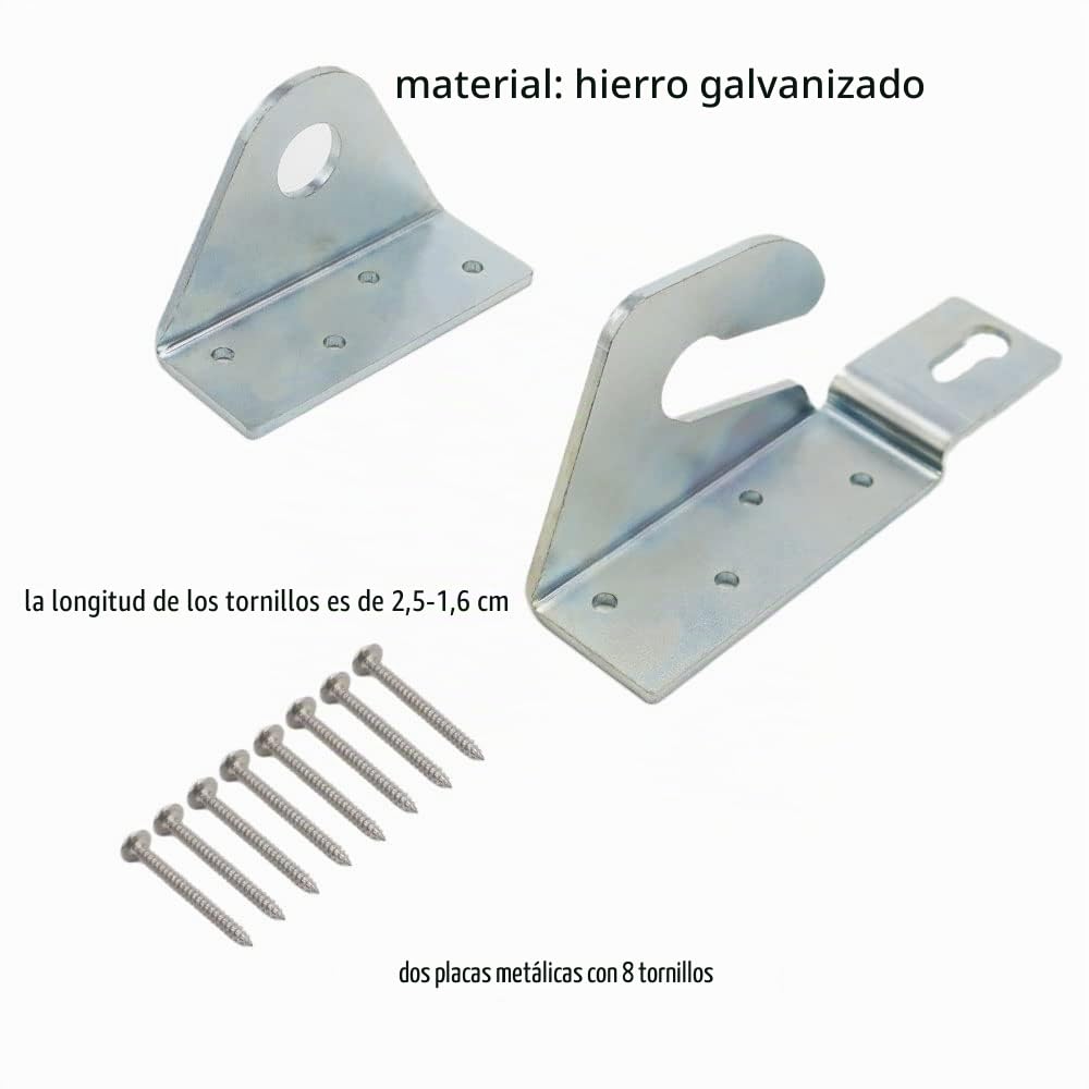 Barra de puerta de seguridad, tope de puerta, barricada, seguridad, barra de seguridad, dispositivos de seguridad para puerta de casa, 44 pulgadas, plata, 111,8 cm