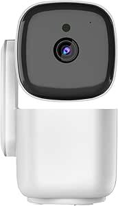 DHITech Indoor/Outdoor 1080p Pan/Tilt/Zoom Wi-Fi Smart Home Security Camera with Night Vision & Privacy Mode, 2-Way Audio,Camera Compatible with Alexa & Google Assistant asin的图片
