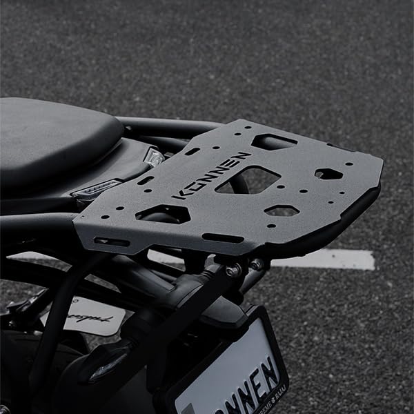 Image of Premium Luggage Carrier | Top Rack | Luggage Rack Compatible with Bajaj Pulsar N160|N250|F250 (Black) (Pack of 1) (Adventure)