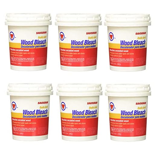 Savogran Wood Bleach 6 Pack