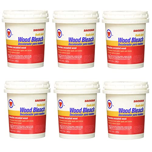 Savogran 10501 Wood Bleach 12 oz 6 Pack