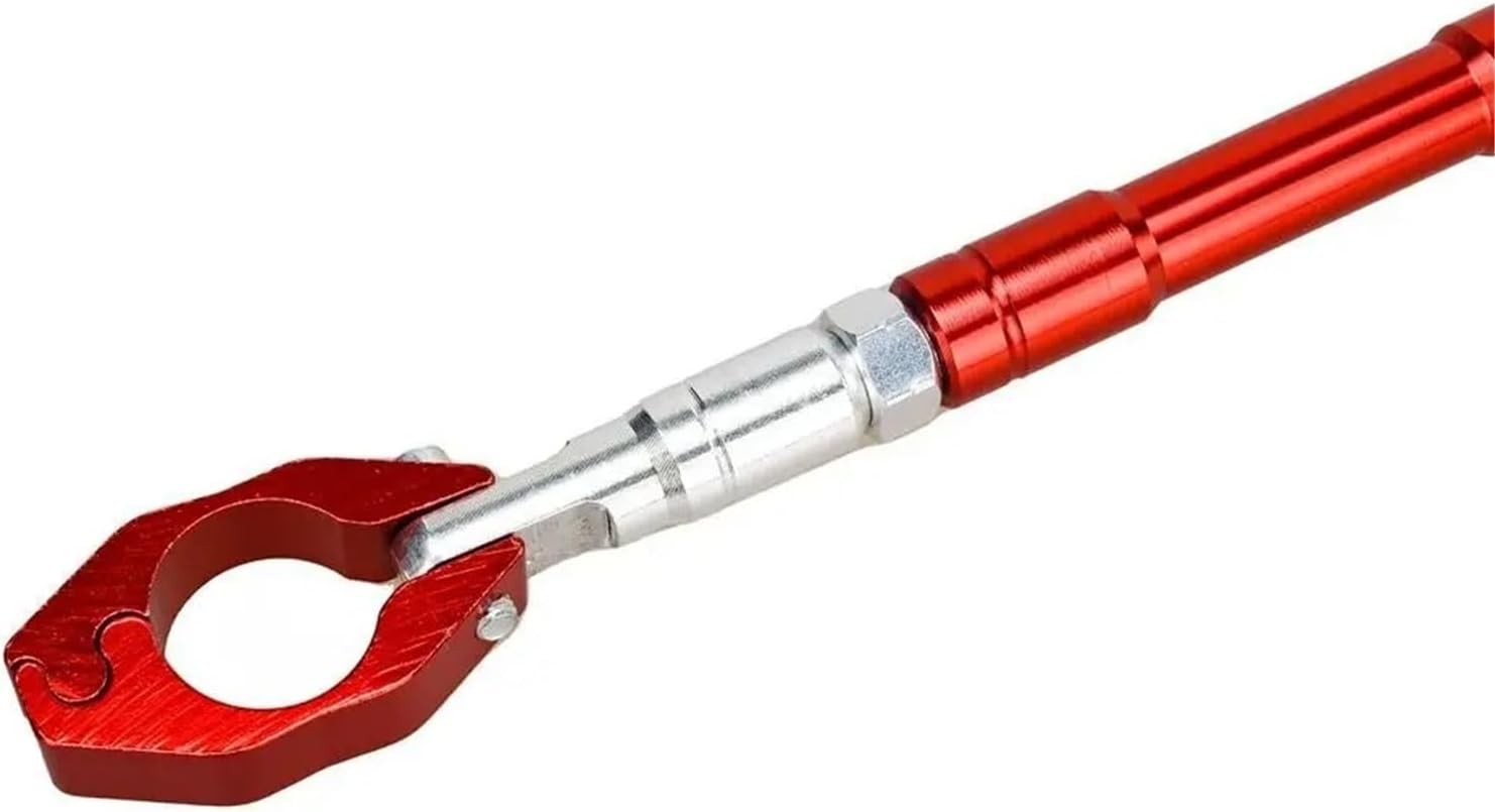 調整可能なオートバイバランスバー 22mm 強化レバー ハンドルバーブラケット 交換用 アルミ合金 延長 バイク クランプバー(Re