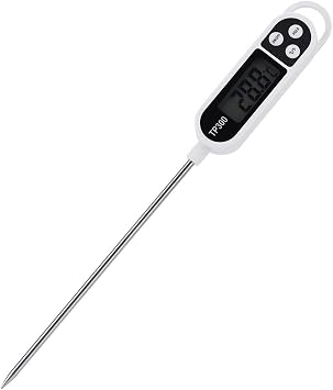 Fdit Digital food thermometer meat probe barbecue electronic home meter for cooking meat and milk