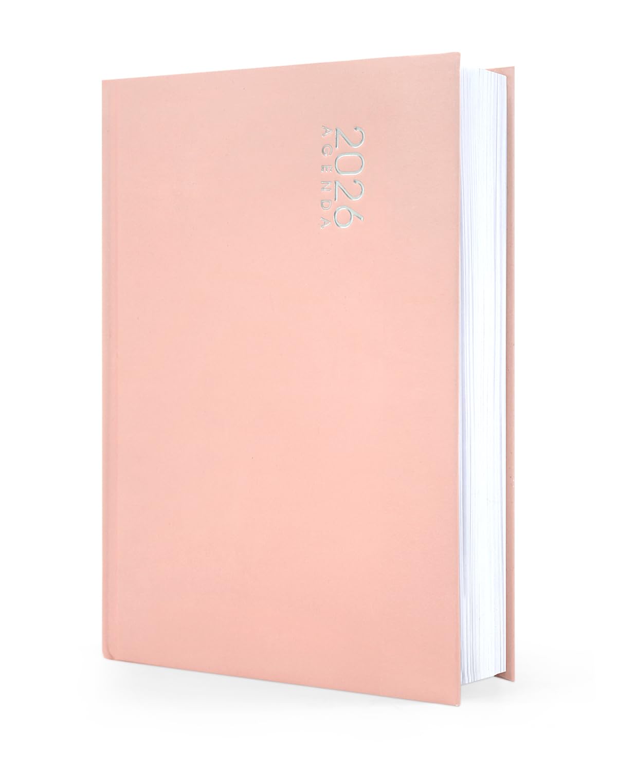 （Gen.-Dic.2026）HW CASA Agenda Giornaliera 2026 Taccuino, Formato A5, Gennaio-Dicembre 2026, Festività Internazionali (DE/IT/ES/EN/FR)