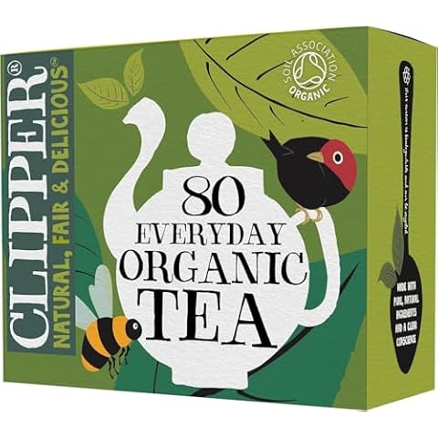Clipper Organic Fairtrade Black Tea Bags Cover