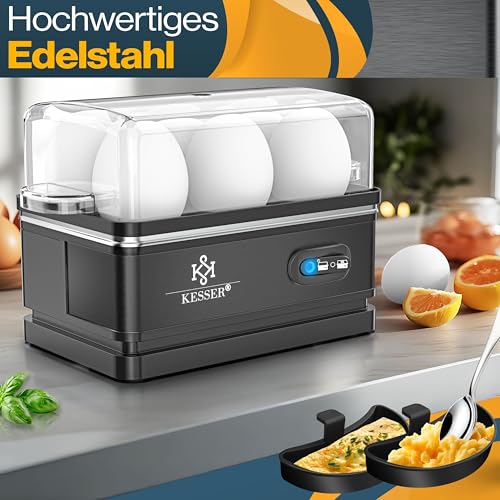 KESSER® Eierkocher für 1 bis 6 Eier