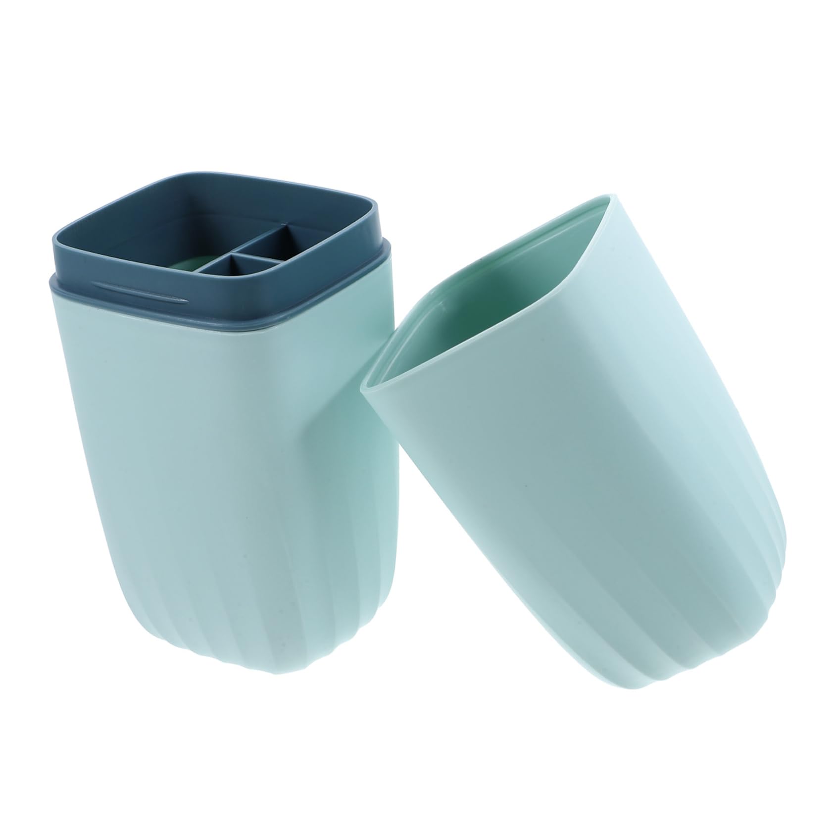 Didiseaon 5 Pz tazza per collutorio portatili boca portatovaglioli spazzolini denti kit denti viaggio dentifricio portaspazzolini fornitura da viaggio tazza per spazzolino da pp