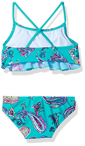Image of Kanu Surf Girls Cindy Flounce Bikini Beach Sport 2 Piece Swimsuit