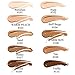 MEIHUALU 30ml Soft Matte Full Coverage Liquid Foundation Brighten Highlighting Matte Oil Control Concealer Facial Blemish Concealer Color Changing Foundation for Women Girls (104)