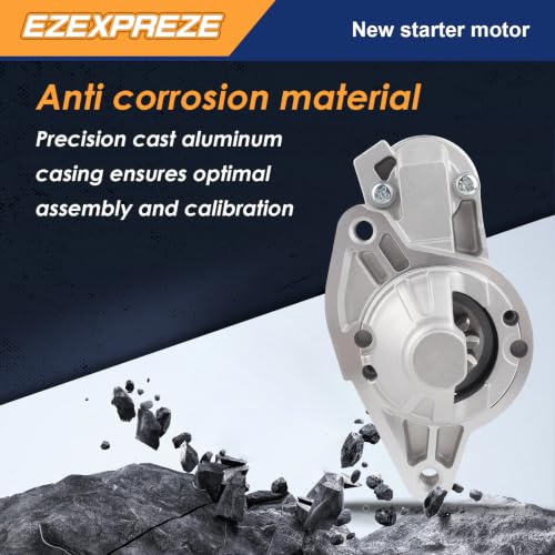Image of Ezexpreze 17933N NEW Starter for Dodge Ram 05 06 07 08 Ram 1500 2500 3500 V8 5.7 L, Hemi SMT0245 04801253AA 4801253AA M0T21371 M0T21371ZC