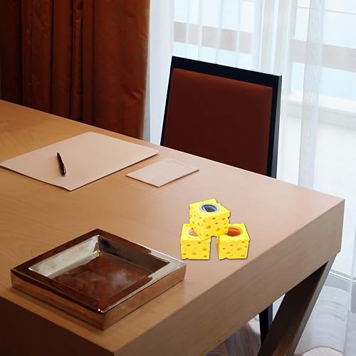 Miniatura 6 de Juguete para apretar con queso, ratón, 3 piezas, para aliviar el estrés, la ansiedad, la tensión, regalo sensorial, recuerdo de fiesta, premio en el