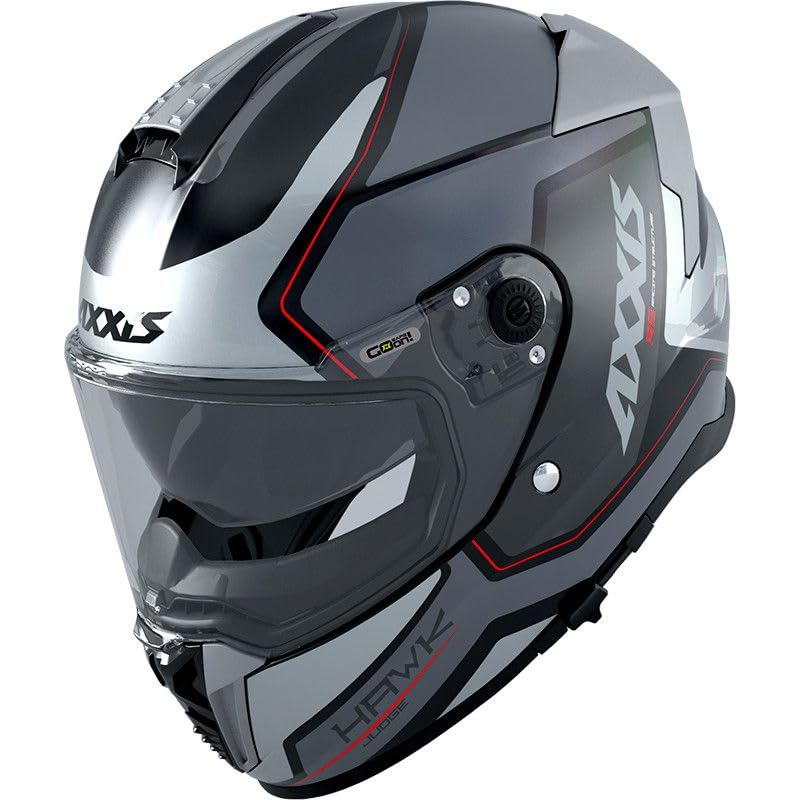 Casque AXXIS CASCO HAWK JUDGE avec écran anti-rayures haute vision