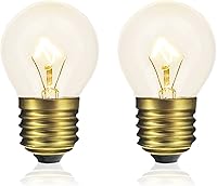 Vista 1 de Bombilla G45 para horno de 40 W, bombillas de repuesto para electrodomésticos de alta temperatura de 572.0 °F para horno, refrigerador, microondas