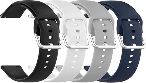E ECSEM Correas compatibles con SKG V9 Pro Band de silicona suave, impermeable, ajustable, correa de repuesto para reloj inteligente SKG V9 Pro para