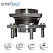 Detroit Axle - 2 Front Wheel Bearing Hubs for Dodge Avenger Chrysler 200 Sebring, Wheel Bearing and Hubs Assembly Set Replacement Hubs Set