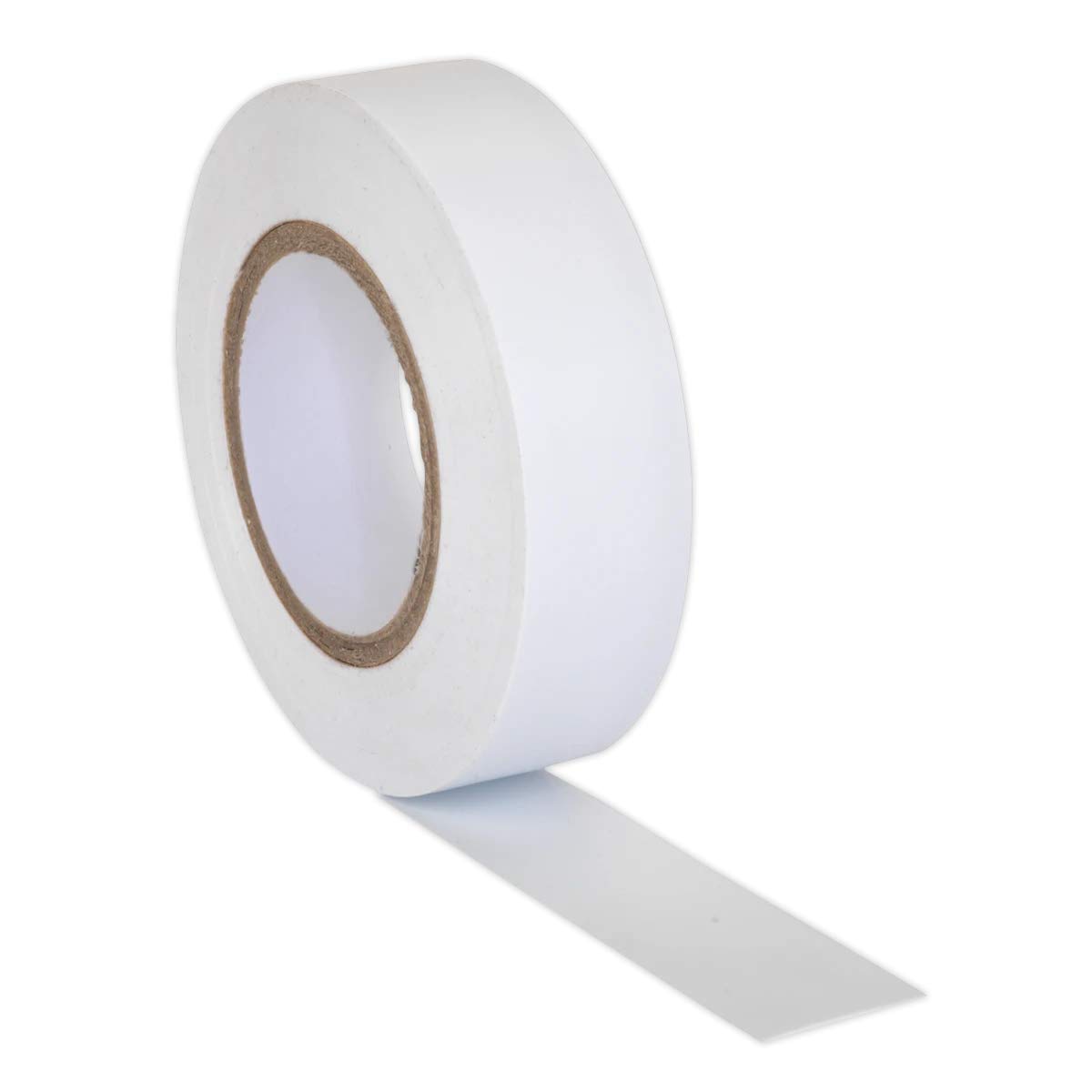 Sealey PVC Insulating Tape Pack Of 10 White 19mm 20m