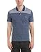 Original Penguin Men's Short Sleeve Engineered Jacquard Stripe Polo