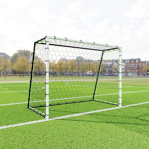 3-in-1 Soccer Rebounder Net 7x5ft