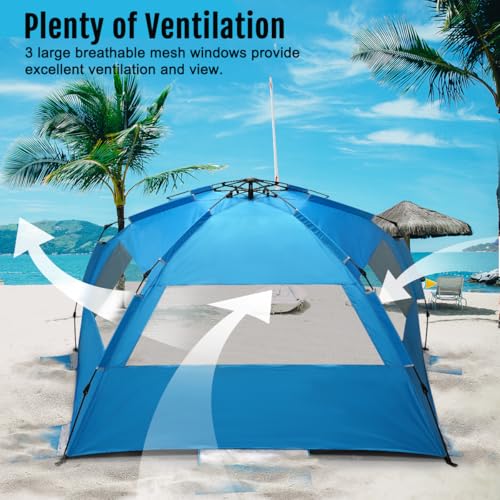 WhiteFang Deluxe XL Beach Tent