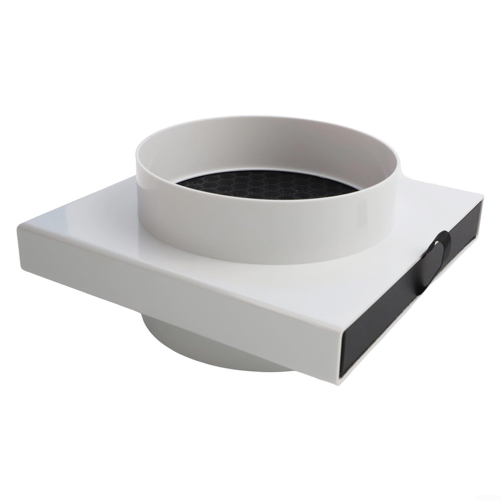 HEPA-Luftfilter für PVC-PE-Rohre, Inline-Lüftungsreiniger mit Aktivkohle, hocheffiziente Filtration für HLK-Systeme, 110 mm, 160 mm (160 mm)