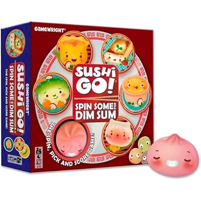 Gamewright - Sushi Go! Spin Some for Dim Sum Board Game