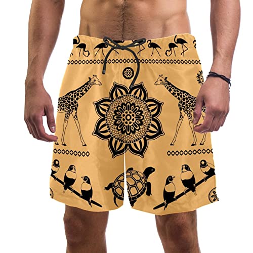 Short de plage à séchage rapide contre les irritations JDEZ homme