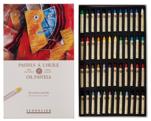 SENNELIER Oil Pastel Assorted Set Of 48