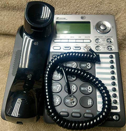 Diy-Bizphones Black Short Handset Cord Compatible With At-T Landline Phone 854 944 952 954 955 964 982 992 993 1040 1070 1080 Ml17928 Ml17929 2 4 Line Trimline Princess Receiver Curly Coil Lot 9 Ft #TOP4