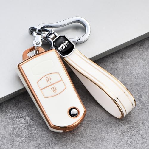 Coque pour clé Mazda en TPU protection pliable CX5 CX-7