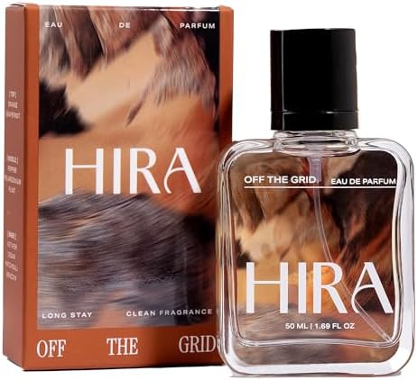 HIRA Off The Grid Perfume for Men | Perfume for Men Long Lasting Smell | Best Men Perfume with Earthy & Citrus Notes | Fresh Everyday Fragrance | 50ml Eau De Parfum for Men