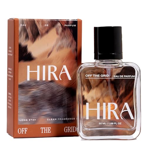 HIRA Off The Grid Perfume for Men | Perfume for Men Long Lasting Smell | Best Men Perfume with Earthy & Citrus Notes | Fresh Everyday Fragrance | 50ml Eau De Parfum for Men