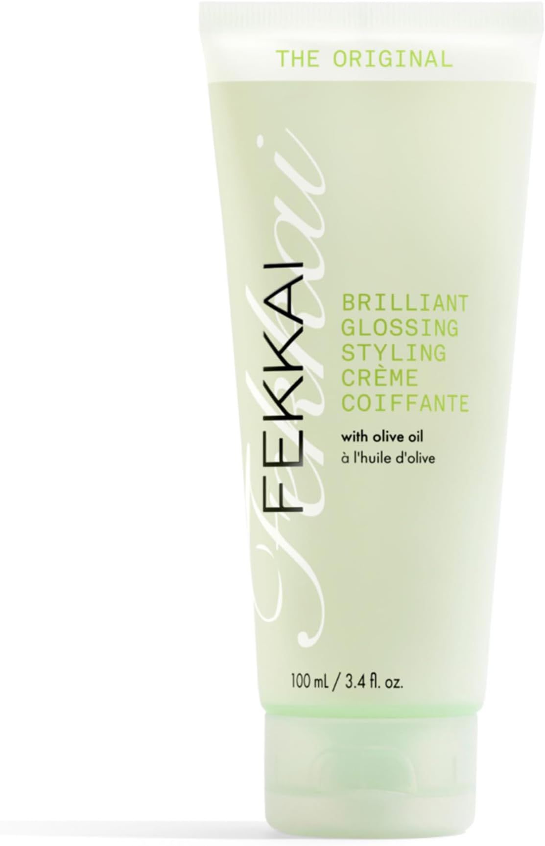The Original Brilliant Glossing Styling Creme - 3.4 oz - Boosts Shine, Smoothes Frizz & Defines Curls with Olive Oil - Free of Sulfates, Parabens, Phthalates - Vegan, Cruelty-Free