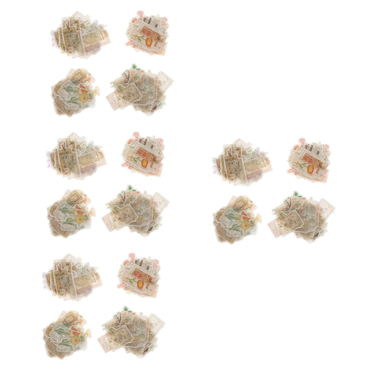 Autocollants décoratifs Washi Gadpiparty aux motifs aléatoires créatifs