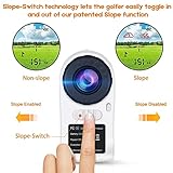 PeakPulse 6pro Rangefinder Golf 656 Yards Rangefinder with Slope Compensation On/Off, Flag-Lock, 6X Magnification,Vibration,Distance Measurement,The Most Suitable Gift for golfers - Image 3