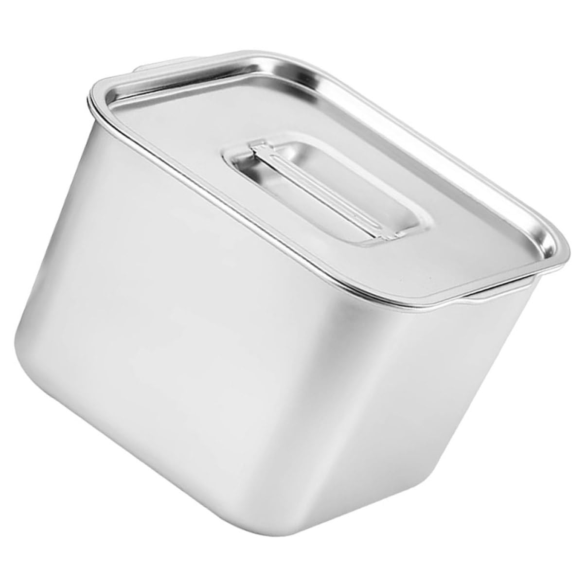 MAGICLULU 4piezas Contenedor De Especias Inoxidable Con Tapa Tarro Multifuncional Para Condimentos Organizador De Cocina Para Almacenamiento De Sazonadores y Especias Hogar y