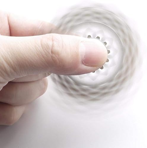 Miniatura 6 de Fidget Spinner, juguete de figura de 9 engranajes, metal liso, latón, acero inoxidable con rodamiento estable, mecánica duradera, romántico, juguete